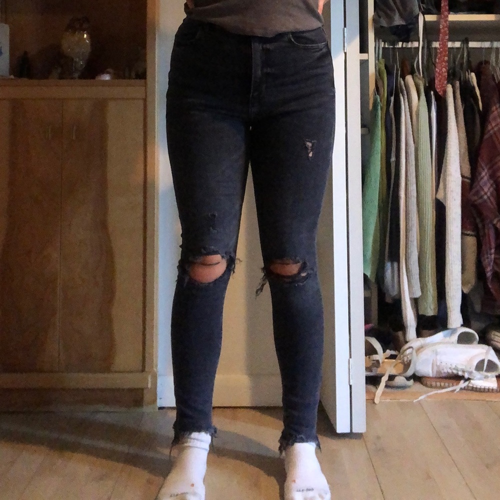 American Eagle Highest Rise Jeggings (Size 8)